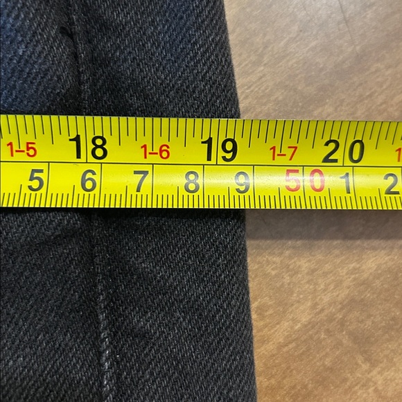 NWT Good American Good Curve Denim Shorts Women’s 12 Black High Rise Stretch - Picture 14 of 16